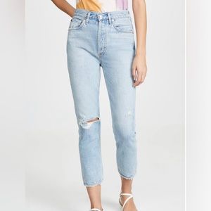 Agolde Riley Jeans in Shatter